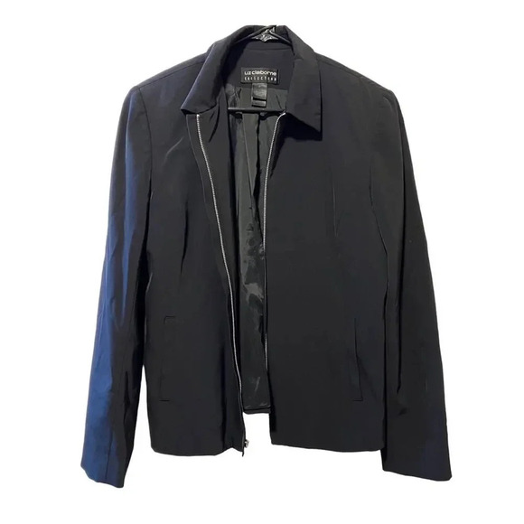 Liz Claiborne Collection Black Jacket Size 8 - Picture 1 of 13